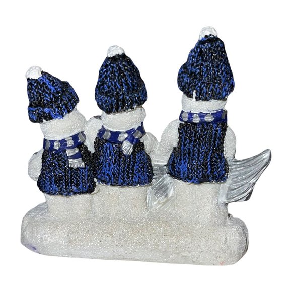 Holiday Traditions Vintage Poly Working Snowman Christmas Holiday Home Decor - Picture 3 of 6